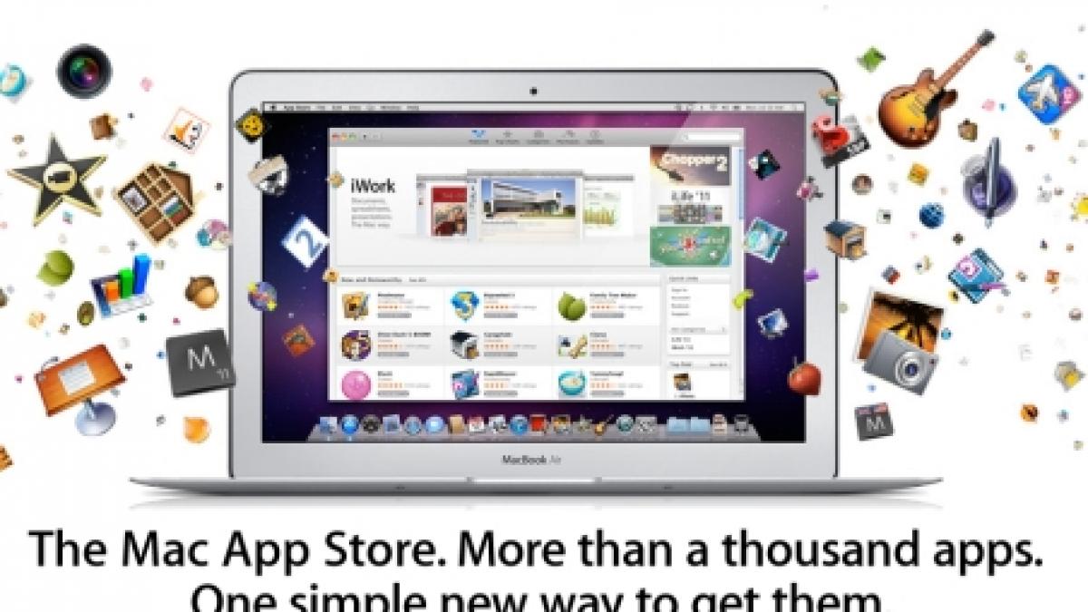 Apple a lansat Mac App Store, un magazin cu peste 1.000 de aplicaţii