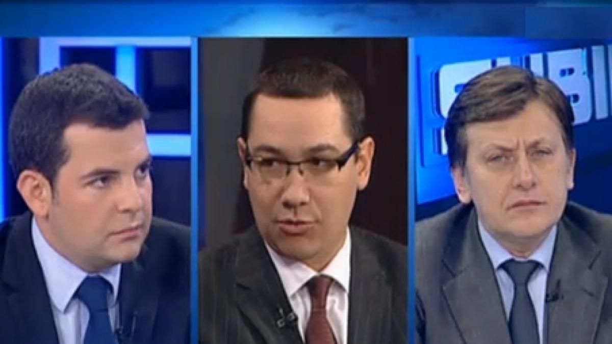 Ponta, Antonescu şi Constantin, de acord cu formarea unei alianţe între PNL, PC şi PSD