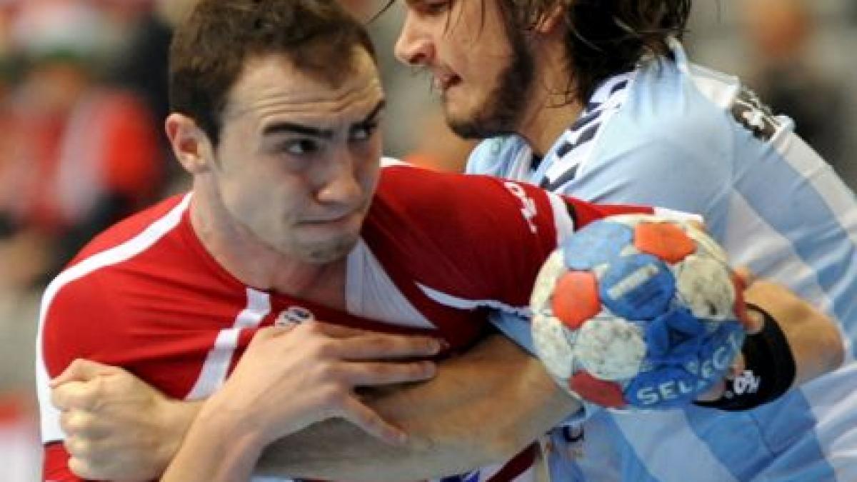 România pierde meciul cu Danemarca, din cadrul grupelor Campionatului Mondial de handbal