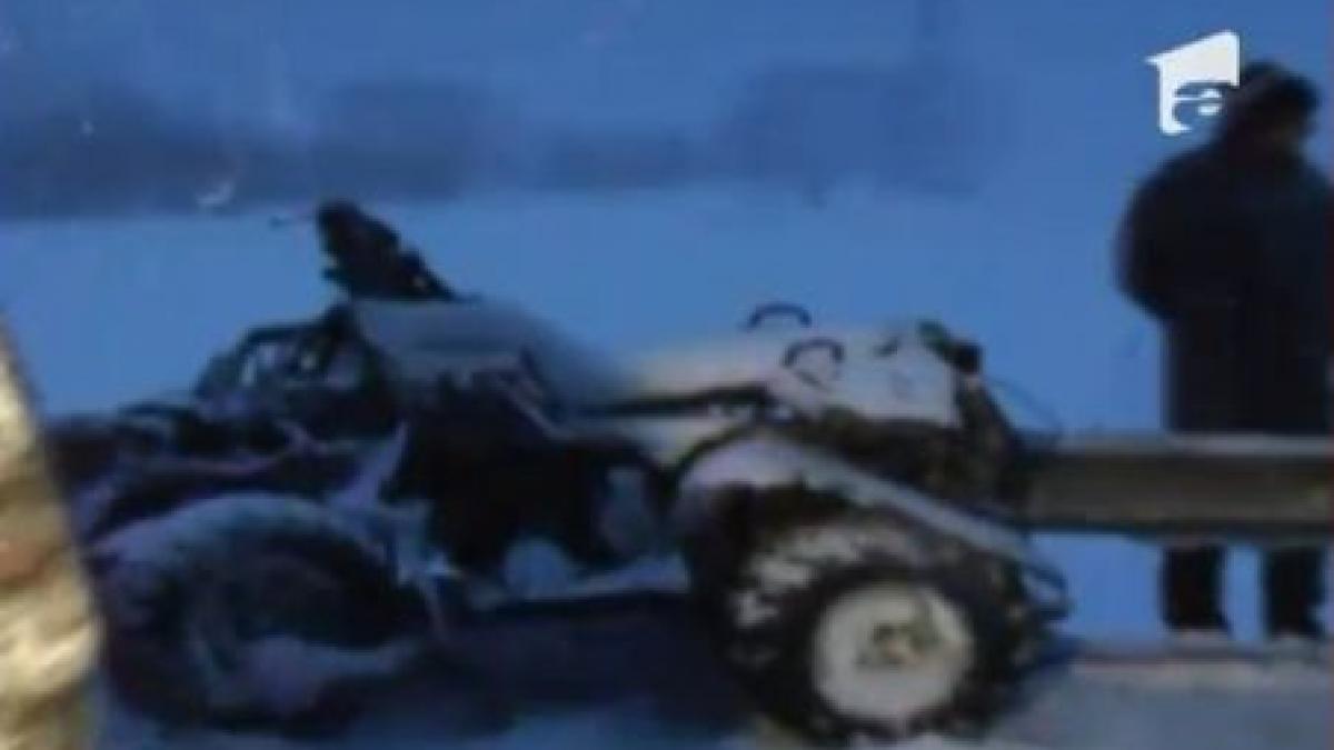 Galaţi. Doi tineri au murit după ce au făcut drift-uri cu ATV-ul