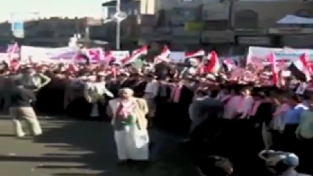 &quot;Ziua furiei&quot; în Yemen. Proteste pe străzile capitalei Sanaa