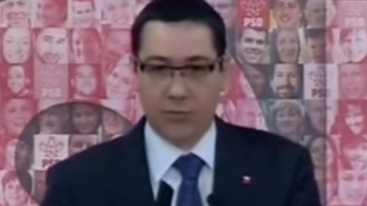 Ponta: Oameni mor în mine, iar PDL cheltuie bani pe telegondole portocalii