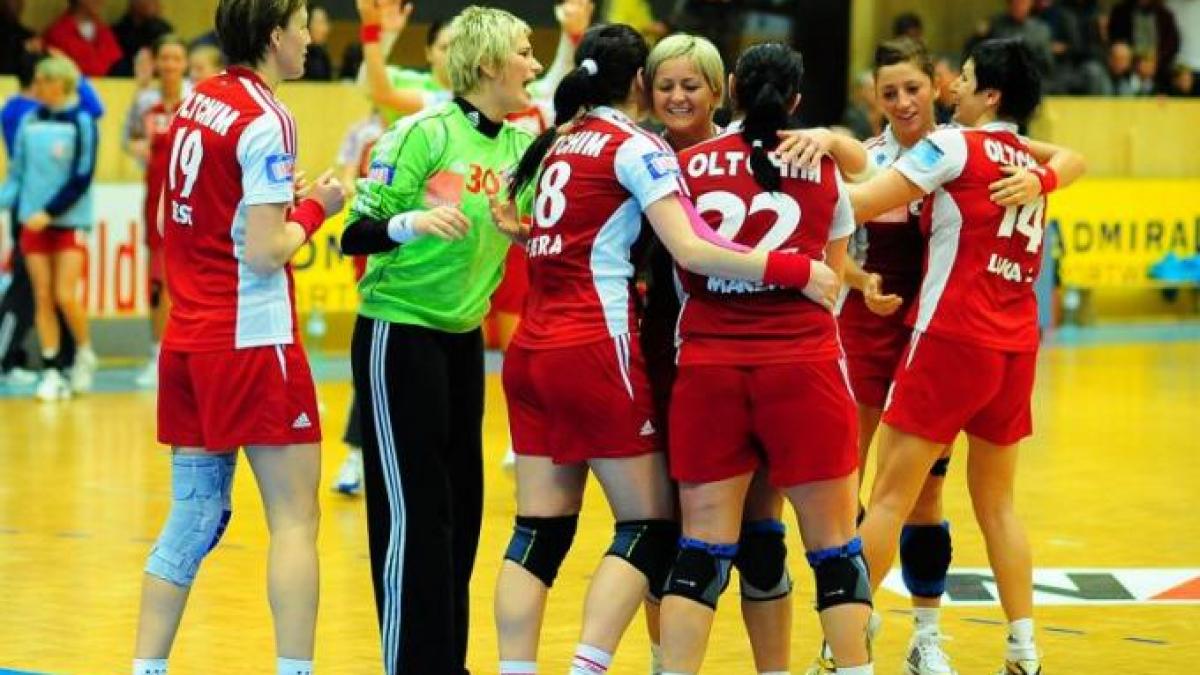 Oltchim a învins cu 31-27 pe Krim Ljubljana în Liga Campionilor la handbal feminin