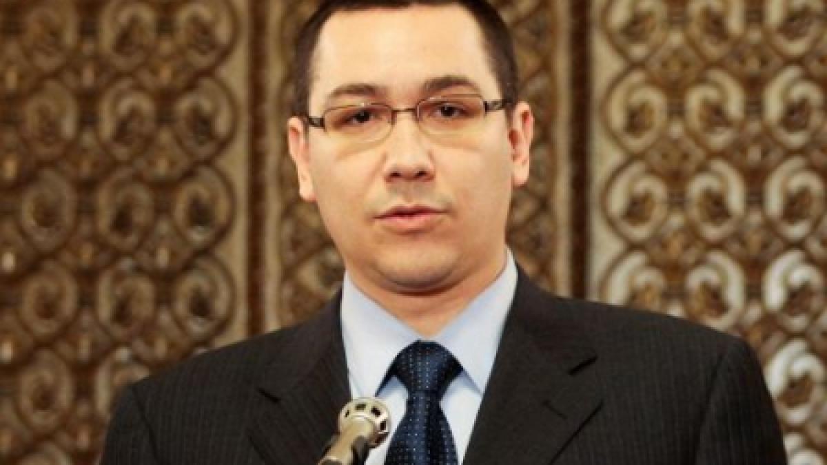 Victor Ponta: Descinderile de la Vama Albiţa, un teatru de prost gust