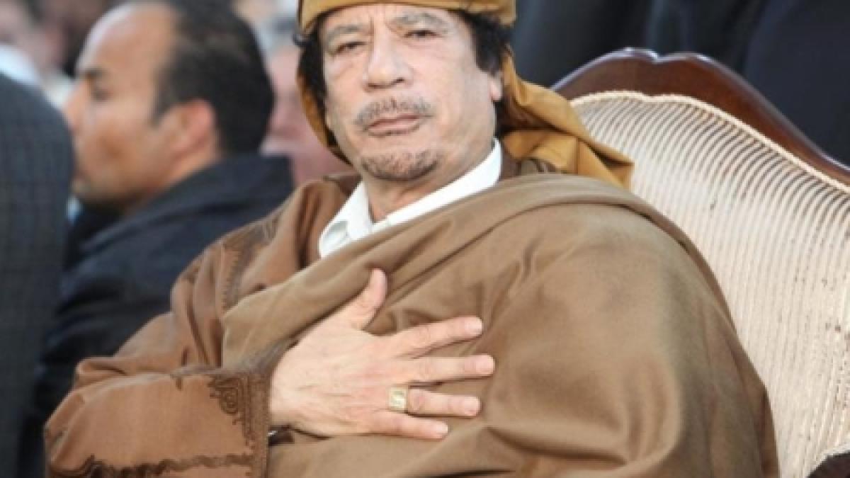 Gaddafi nu a fugit din Libia: „Să nu credeţi posturile câinilor vagabonzi!”