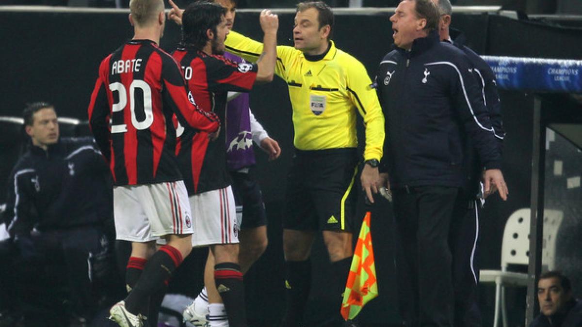 Gattuso a fost suspendat patru meciuri după incidentele de la finalul meciului Milan-Tottenham