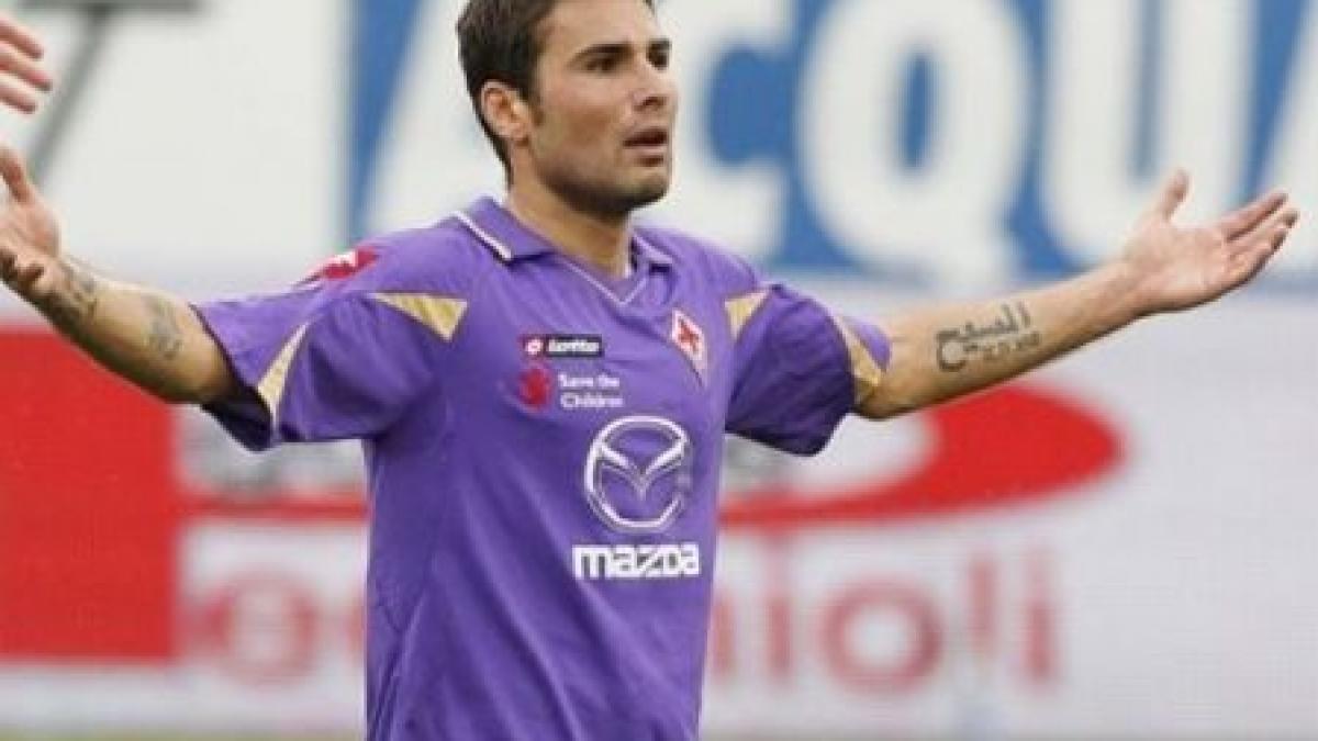 Mutu vrea să ajungă la 100 de goluri în Serie A şi să intre în istoria Fiorentinei