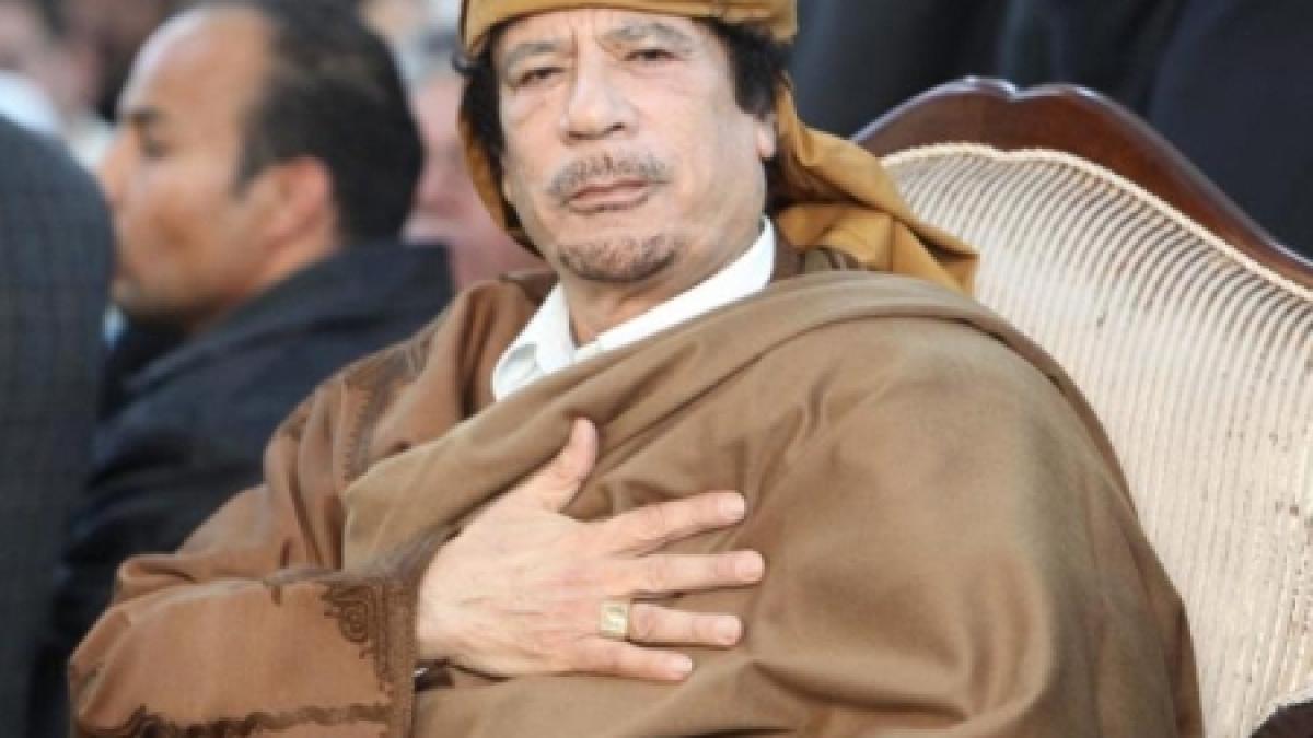 Consiliul de Securitate al ONU îi interzice lui Muammar Kadhafi şi familiei sale să călătorească în ţările membre