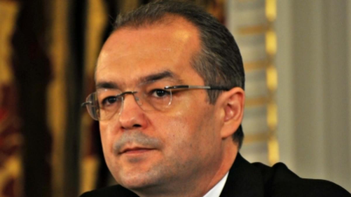  Emil Boc: Am salvat ţara de la colapsul economic. Partea cea mai grea a fost depăşită