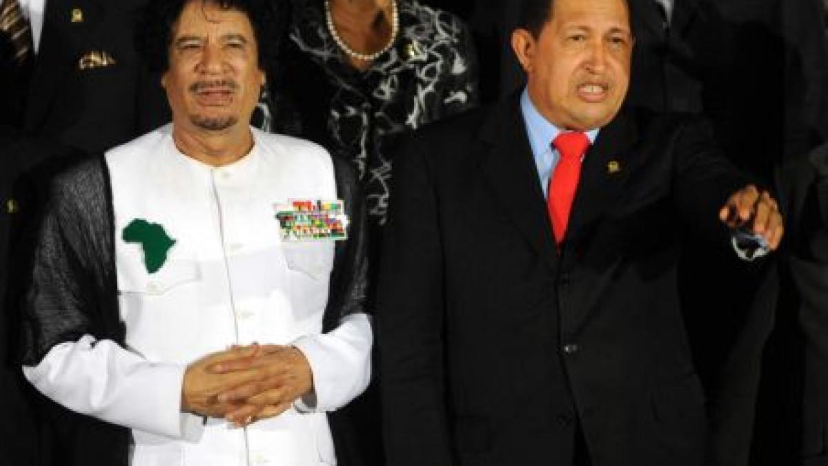 Hugo Chavez: Gaddafi nu pleacă din Libia. De aceea vor să îl ucidă