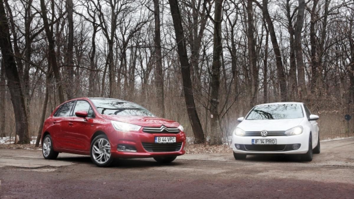 Comparativul serios TopGear: noul C4 vs Golf VI