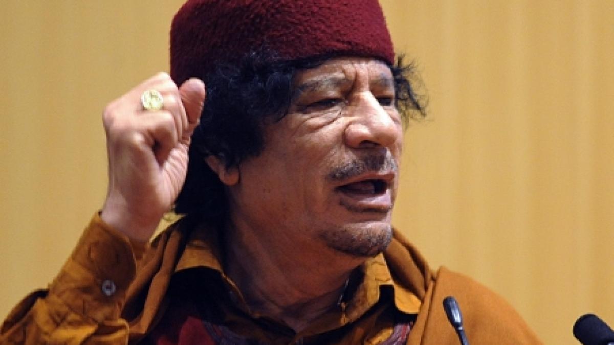 Gaddafi: Ţările occidentale vor să colonizeze Libia