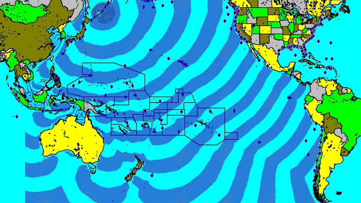 Alertă de tsunami pentru cel puţin 20 de ţări, în urma seismului din Japonia