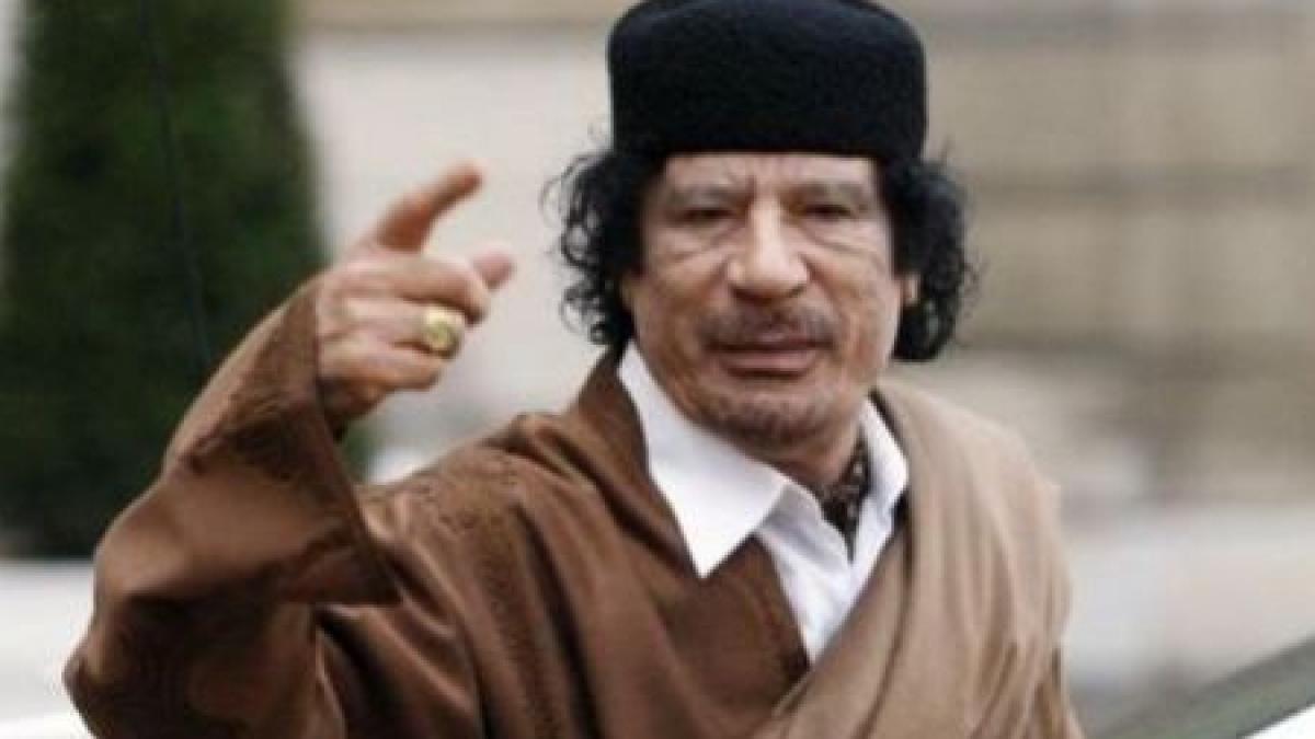 Gaddafi ameninţă UE că renunţă la acţiunile împotriva terorismului 