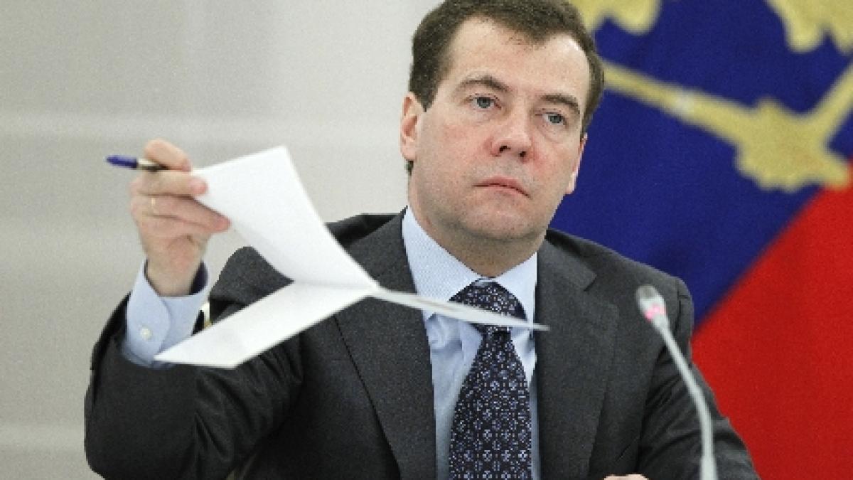 Dmitri Medvedev: Gaddafi nu are voie să intre pe teritoriul Rusiei