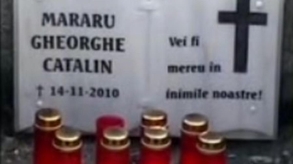  Monument pentru interlop: Placă comemorativă, în locul în care a fost împuşcat Gheorghe Mararu