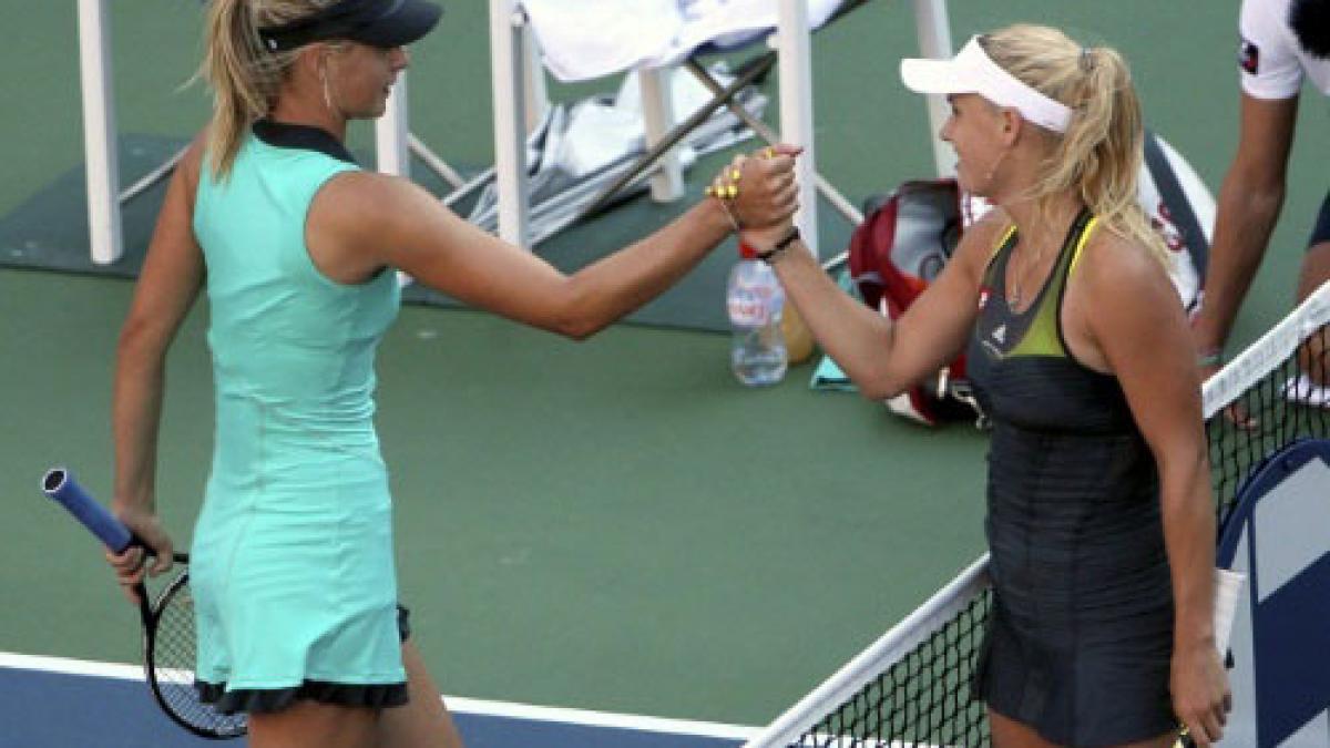 Caroline Wozniacki şi Maria Sharapova, adversare în semifinalele de la Indian Wells