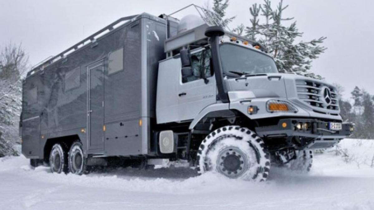 Mercedes-Benz Zetros: un Unimog de vânătoare