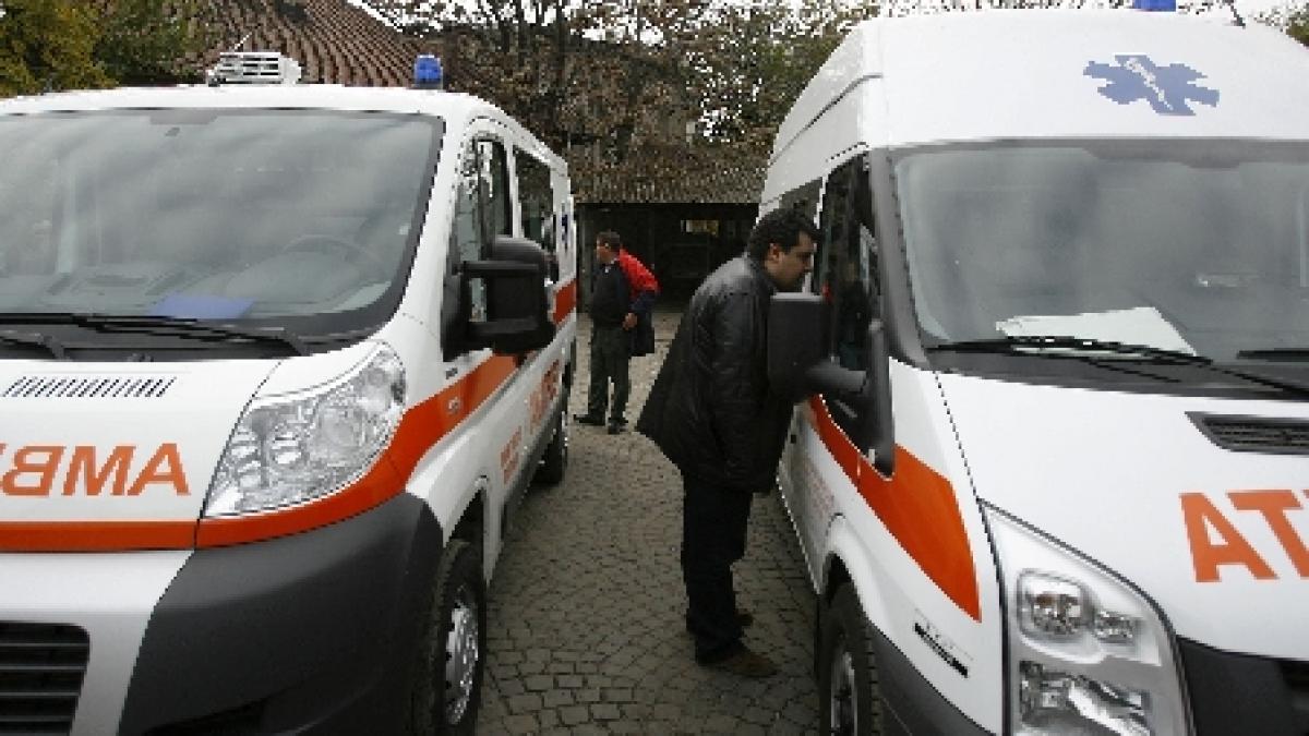 Ambulanţe amendate pentru lipsa rovignetei