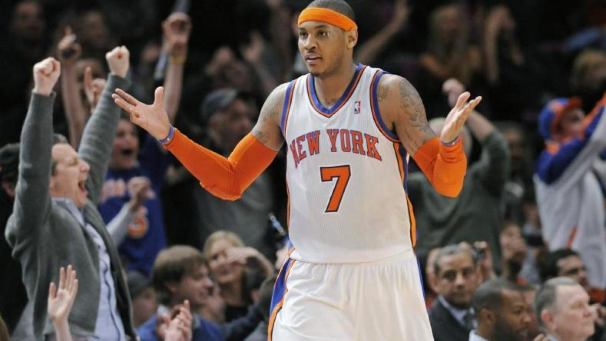 Carmelo Anthony o conduce pe New York Knicks spre a doua victorie consecutivă