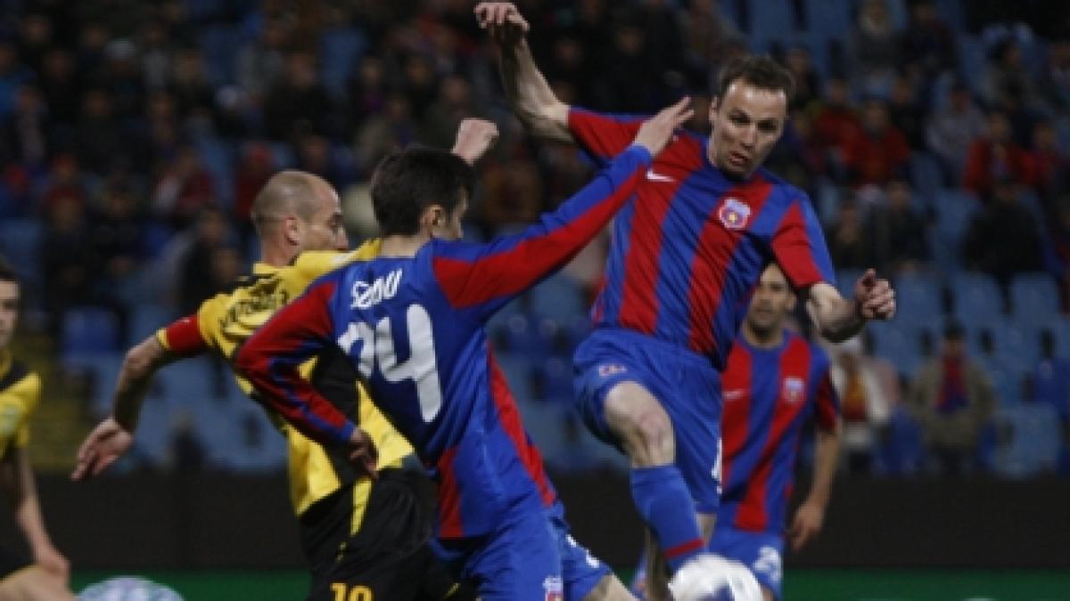 Steaua - FC Braşov 0-0, în prima manşă din semifinalele Cupei României