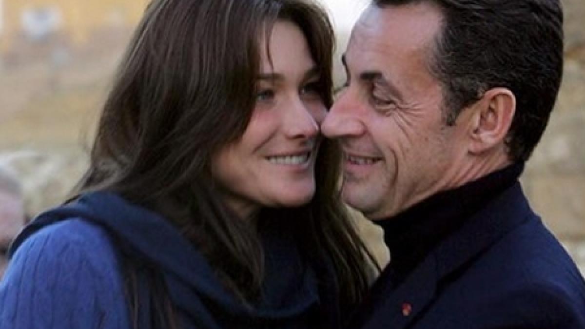 Carla Bruni, însărcinată? Nicolas Sarkozy ar putea deveni din nou tată