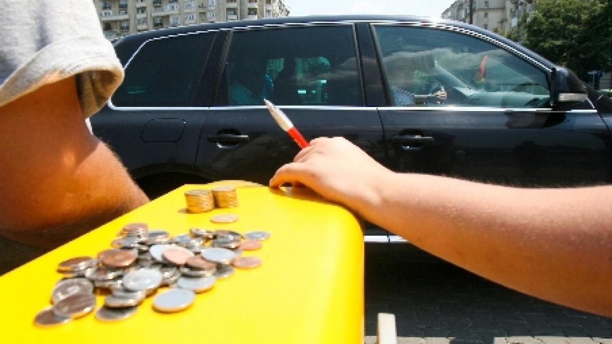 Un sibian a plătit în monede taxa pentru ridicarea maşinii, în semn de protest