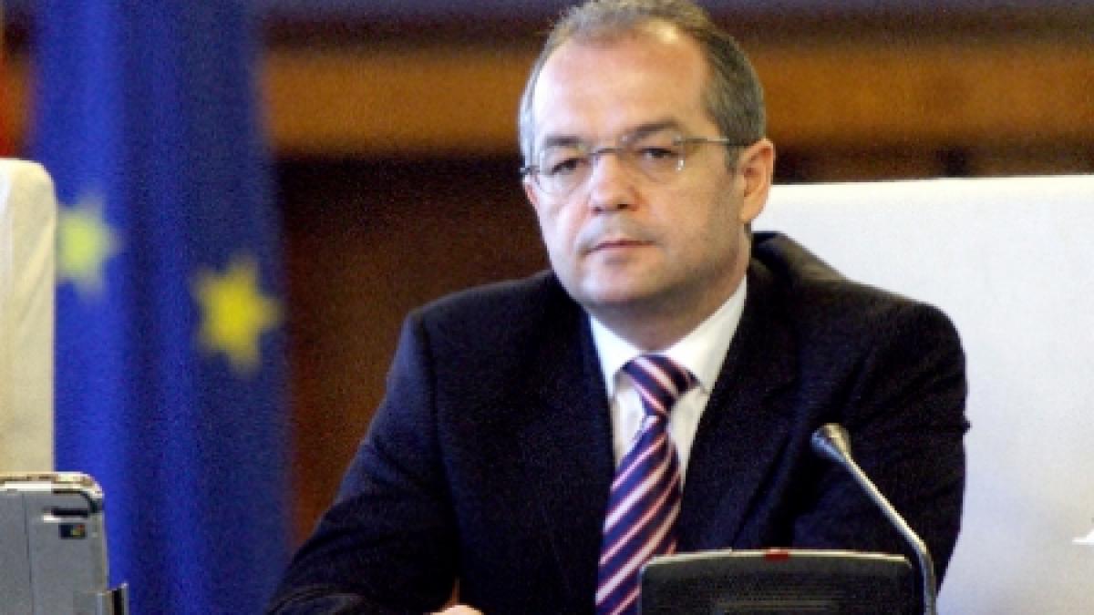 Boc: România prosperă este o rezultantă a României drepte