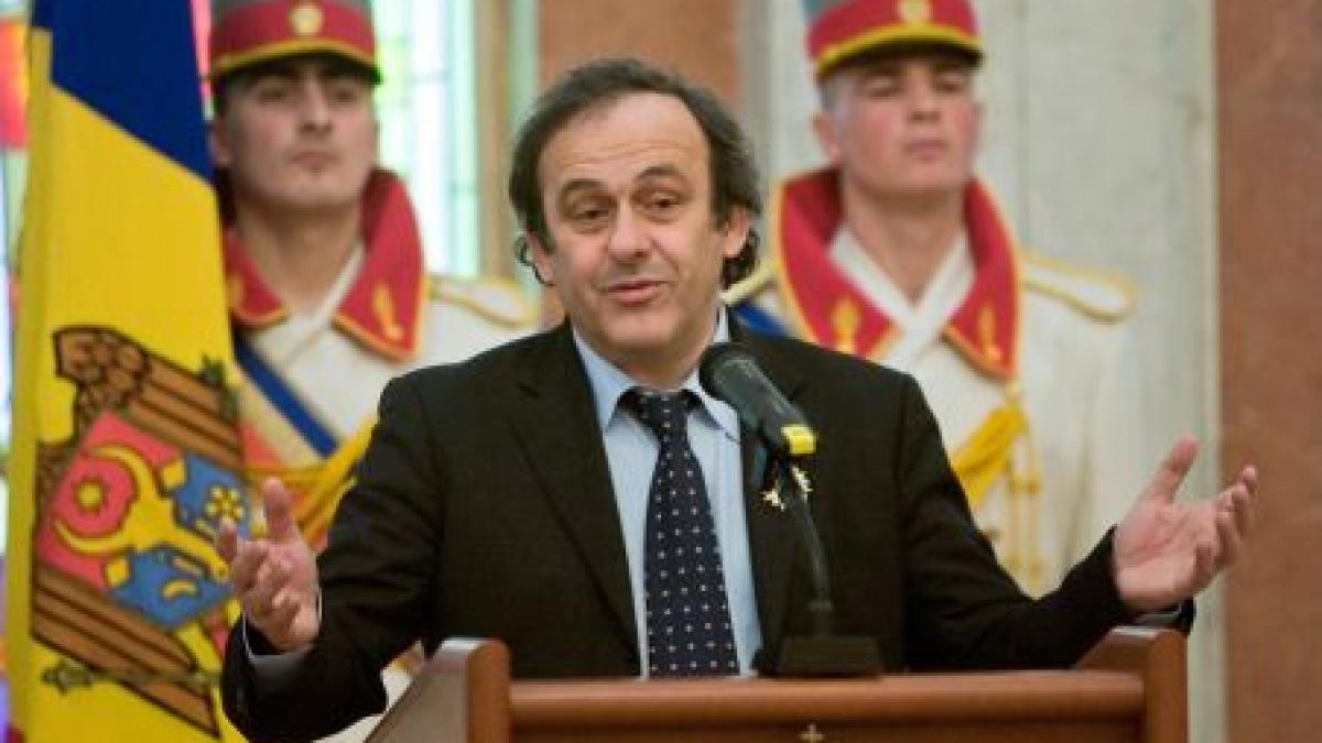 Platini, după vizita la noul Stadion Naţional: Aveţi unde juca, dar nu aveţi jucători