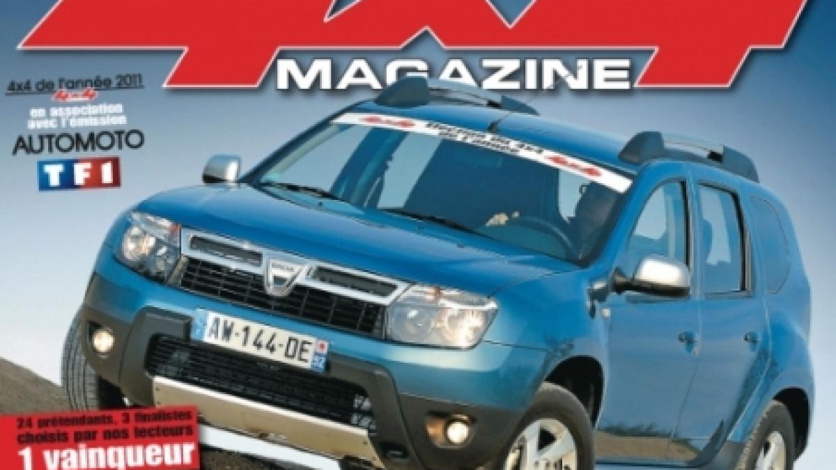 Dacia Duster bate BMW X3 pentru titlul de &quot;Maşina 4x4 a anului&quot;