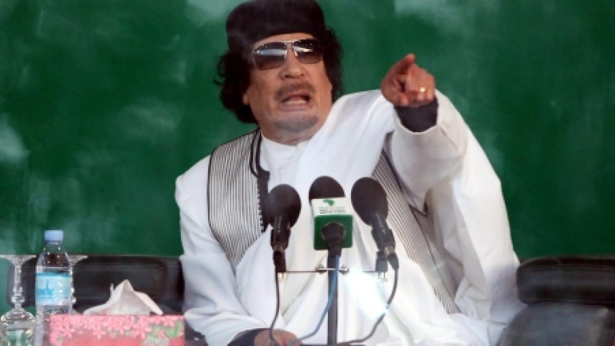 SUA îl cere lui Gaddafi să părăsească Libia