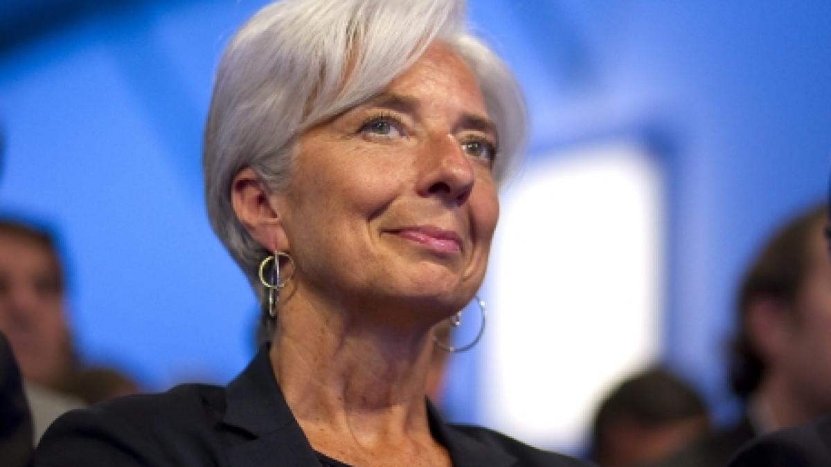 Christine Lagarde îşi anunţă miercuri candidatura pentru postul de director general al FMI