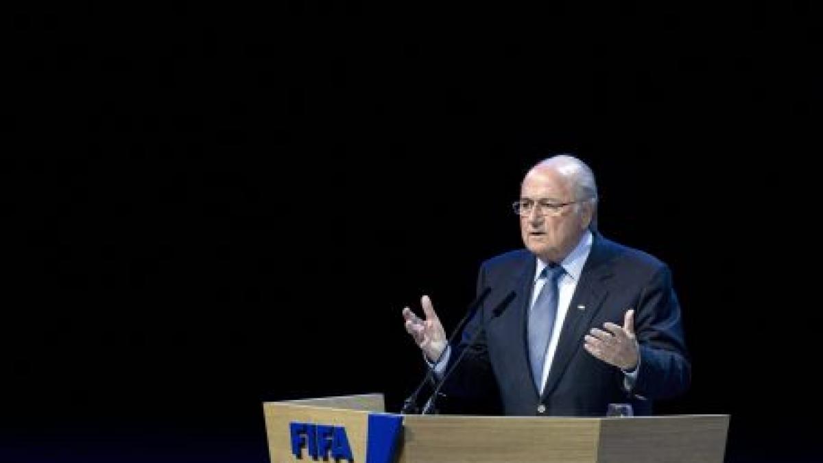 Joseph Blatter a fost reales în funcţia de preşedinte al FIFA