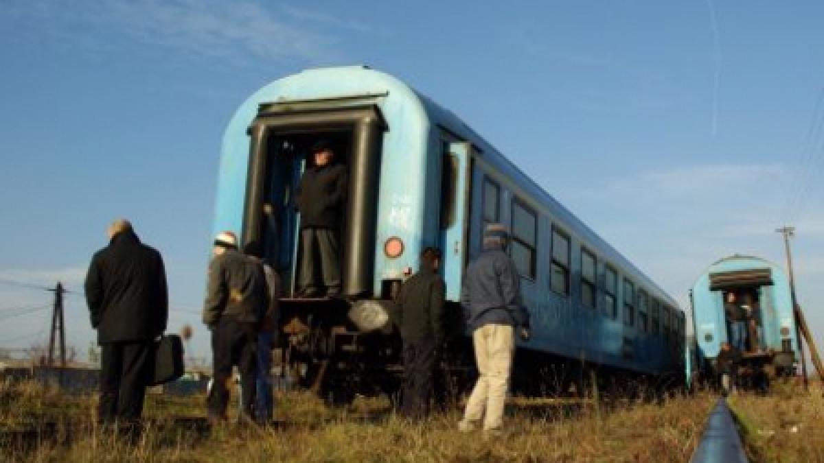 Cale ferată, furată de hoţi între staţiile Brăneşti şi Fundulea. Mai multe trenuri sunt afectate