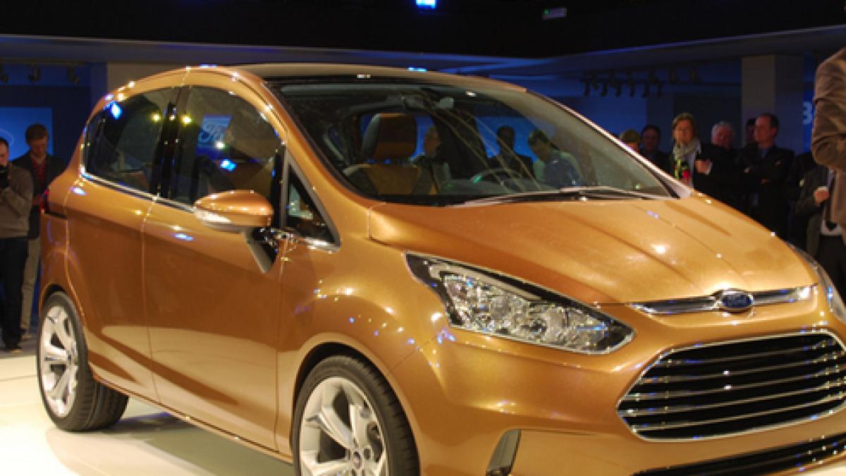 Ford a început asamblarea modelului B-Max la uzina din Craiova