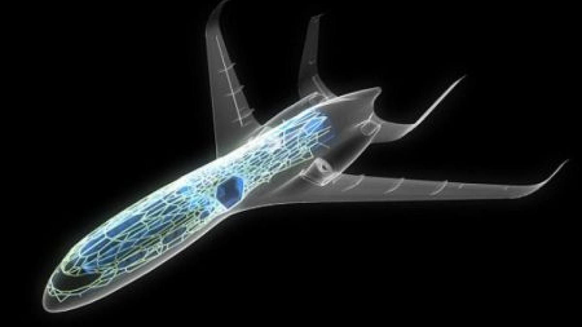 Cum vom călători în 2050: Airbus a prezentat avionul viitorului