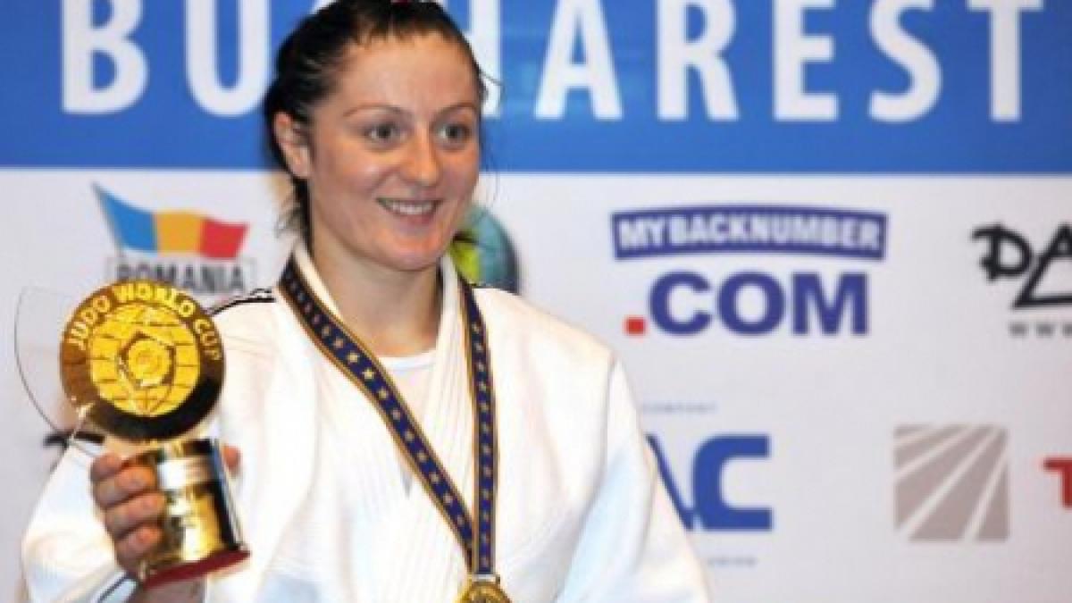 Corina Căprioriu, primul loc la Grand Prix-ul de judo de la Rio de Janeiro