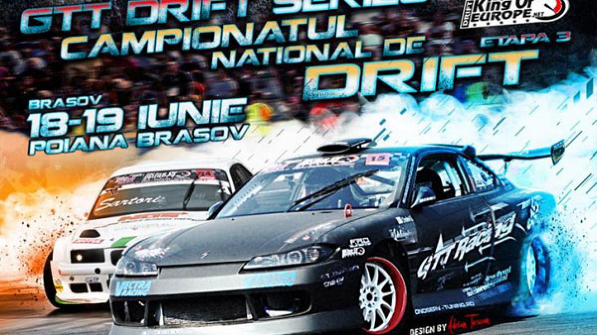 Imagini de la cea de-a treia etapă a campionatului naţional de drifting