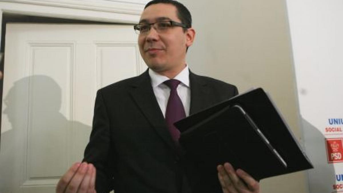 Victor Ponta: Eu mă bucur că mă controlează Blejnar, dar pe Blejnar nu îl controlează nimeni