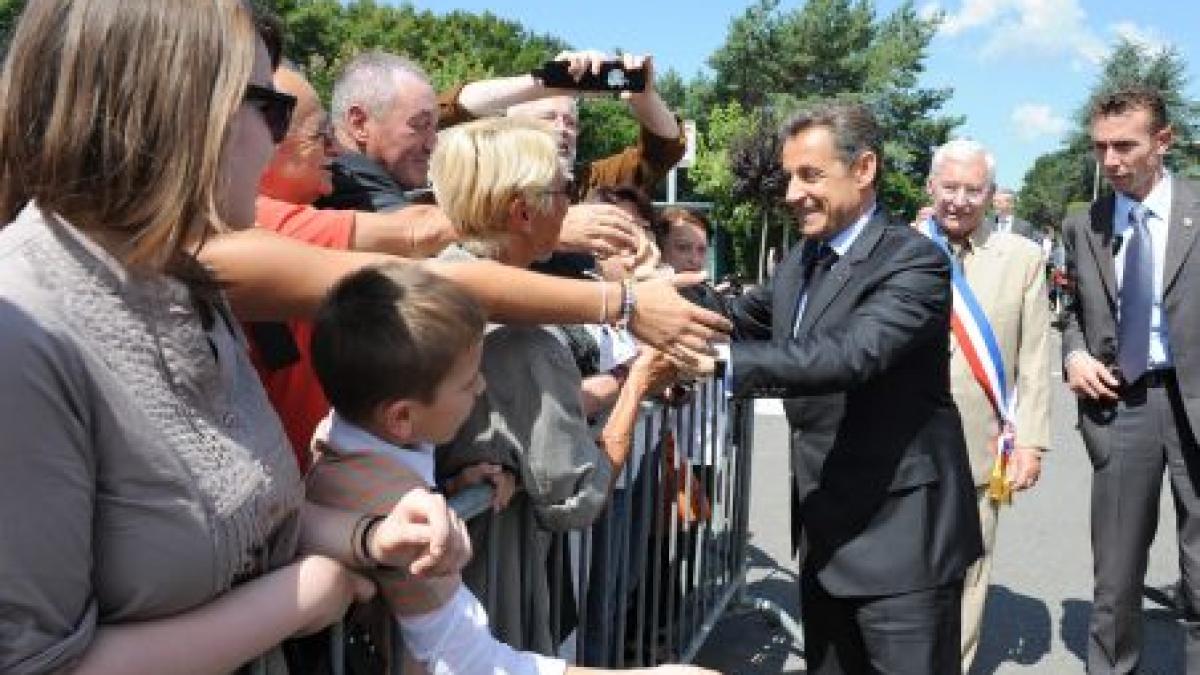 Nicolas Sarkozy, atacat de un bărbat violent în timpul unei vizite de lucru