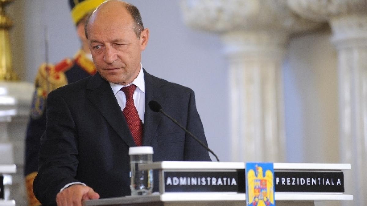 Preşedintele Băsescu, preşedintelui elveţian: Este dezastru cu presa noastră