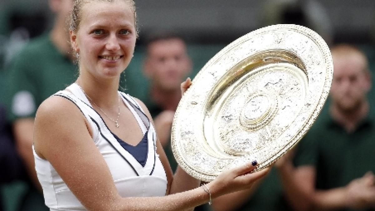 Wimbledon 2011: Petra Kvitova o învinge pe Sharapova şi câştigă primul turneu de mare şlem din carieră