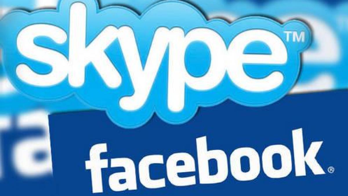 Facebook va introduce un serviciu de videoconferinţă, în colaborare cu Skype