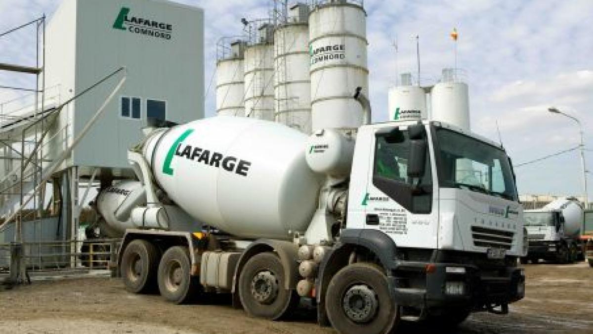 Lafarge iese de pe piaţa de gips, intră belgienii de la Etex