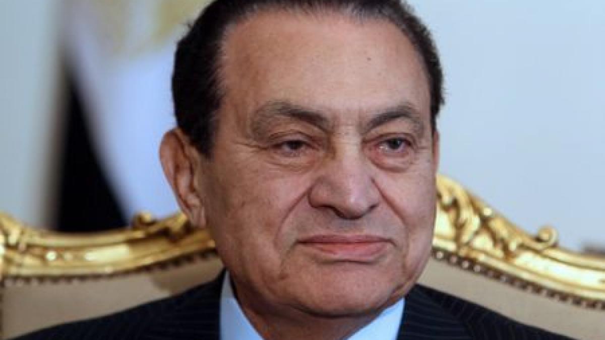 Hosni Mubarak se află în comă, la o clinică din Egipt