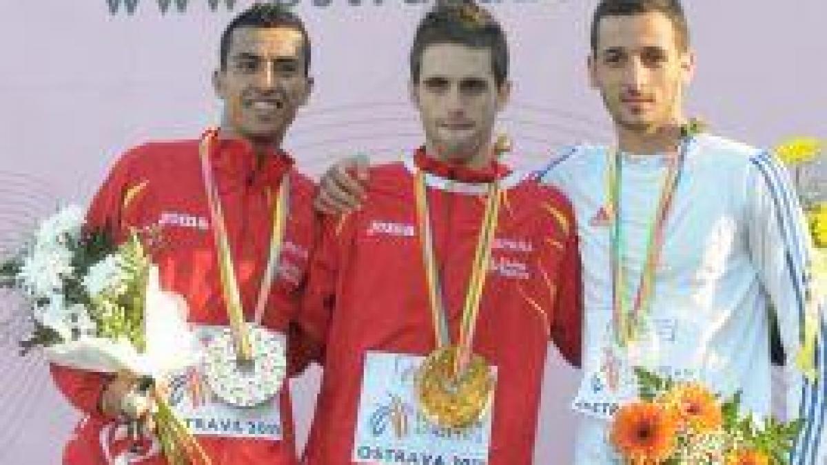 România a încheiat CE de atletism tineret cu o nouă medalie: Alexandru Ghinea luat bronzul la 3.000 de metri obstacole