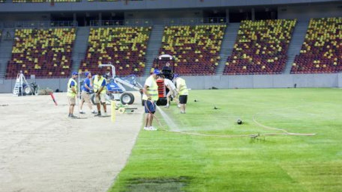 Arena Naţională este gata. Stadionul va fi deschis publicului începând cu ora 17:00