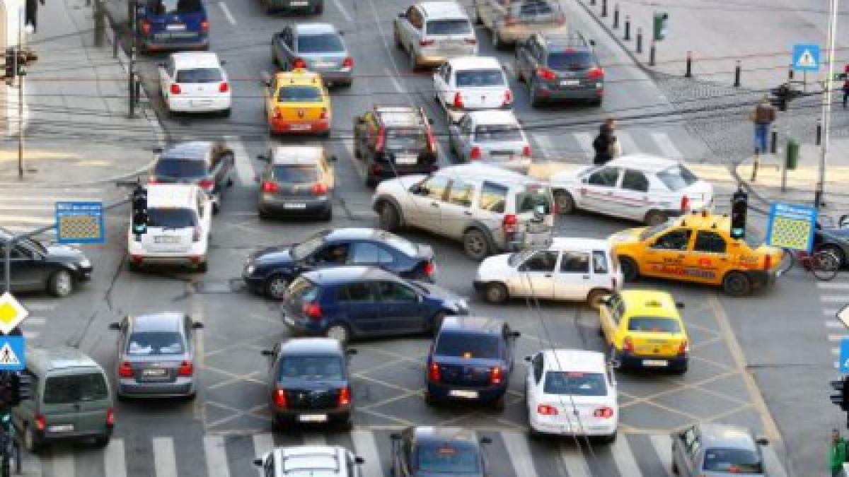 Scandal şi împuşcături în trafic lângă Gara de Nord din Capitală