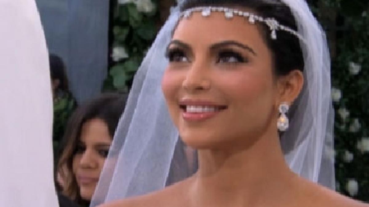 Imagini de la nunta cuplului Kim Kardashian - Kris Humphreys