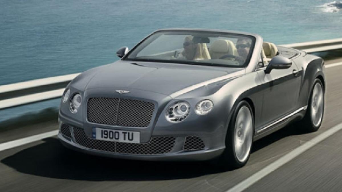 Topless în stil Bentley Continental GTC